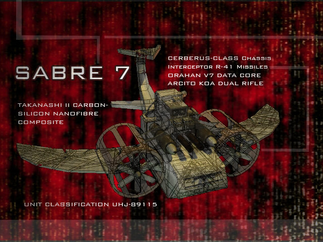 SABRE 7 UAV DIAGRAM, DUEL 2030